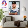 David Bednar Joins 2023 All Star Game Outfielder Home Decor Poster Canvas