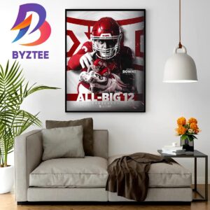Ethan Downs Is The 2023 Preseason All Big 12 Team Home Decor Poster Canvas