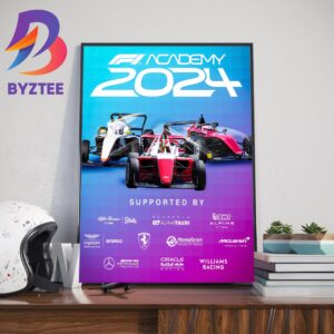 F1 Academy 2024 With 10 Formula 1 Teams Will Have Drivers And Liveries Home Decor Poster Canvas