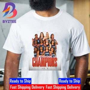 FIBA U19 World Cup Champions Are USA Basketball Womens U19 Classic T-Shirt