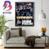 Florida Everblades Are Winner Community Service Team Of The Year Of The 2023 ECHL Team Awards Home Decor Poster Canvas