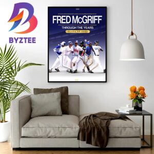 Fred McGriff Through The Years Class Of 2023 Home Decor Poster Canvas