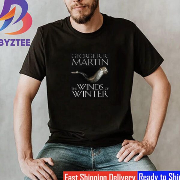 George R R Martin Working On The Winds Of Winter Classic T-Shirt