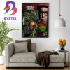 Godzilla Minus One Official Poster Home Decor Poster Canvas