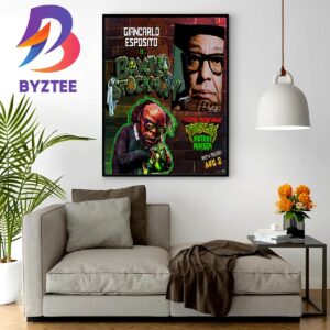 Giancarlo Esposito As Baxter Stockman In TMNT Movie Mutant Mayhem Home Decor Poster Canvas