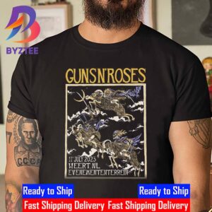 Guns N Roses World Tour Evenemententerrein Weert Netherlands July 11th 2023 Unisex T-Shirt