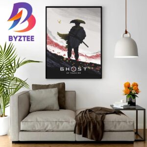 Happy Anniversary Ghost Of Tsushima Home Decor Poster Canvas