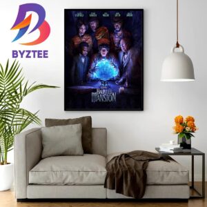 Haunted Mansion Of Disney Official Poster Home Decor Poster Canvas