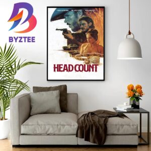 Head Count New Poster Feat Aaron Jakubenko Melanie Zanetti And Ryan Kwanten Home Decor Poster Canvas