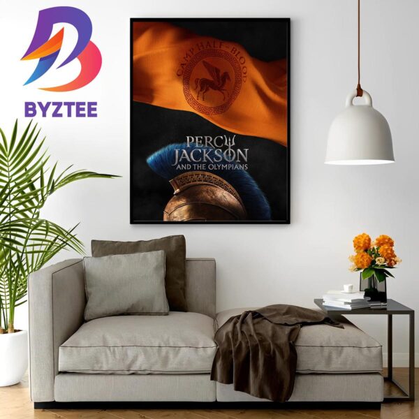 Heroes Are Made In Percy Jackson And The Olympians Official Poster Wall Decor Poster Canvas