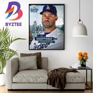JD Martinez Of National League In 2023 MLB All Star Starters Reveal Home Decor Poster Canvas