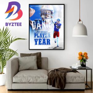Jalon Daniels Is The Big 12 Preseason Offensive Player Of The Year Home Decor Poster Canvas