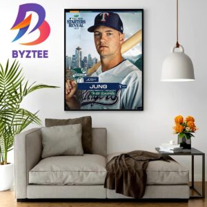 Josh Jung Of American League In 2023 MLB All Star Starters Reveal Home Decor Poster Canvas