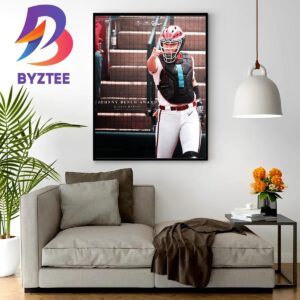 Kinzie Hansen Wins 2023 Johnny Bench Award For The Top College Softball Catcher Home Decor Poster Canvas