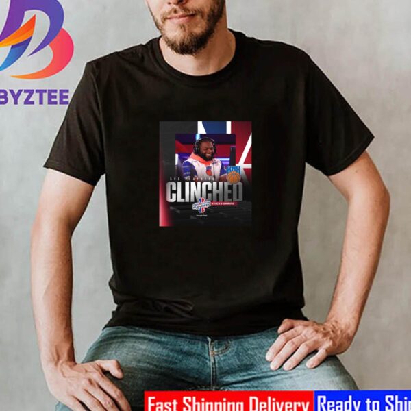 Knicks Gaming 5V5 Playoffs Clinched 2023 NBA 2K League Classic T-Shirt