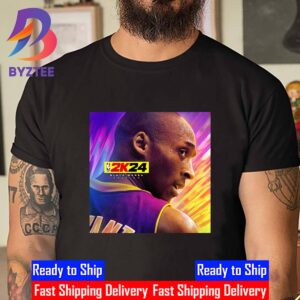 Kobe Bryant Black Mamba Edition On NBA 2K24 Cover Athlete Unisex T-Shirt