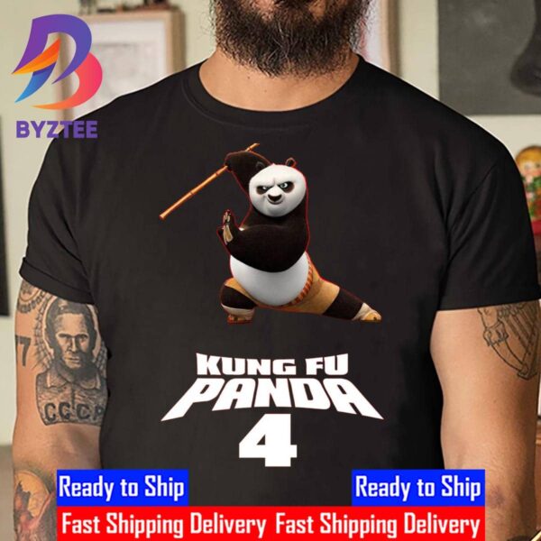 Kung Fu Panda 4 2024 Official Poster Unisex T-Shirt