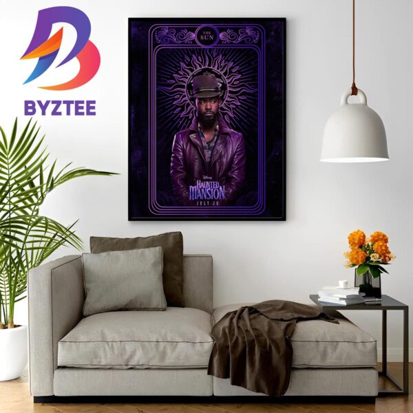 LaKeith Stanfield In Haunted Mansion Of Disney Poster Home Decor Poster Canvas