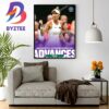 Marketa Vondrousova Vs Ons Jabeur For The Ladies Singles Final 2023 Wimbledon Wall Decor Poster Canvas