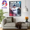 Max Verstappen Is F1 Driver Of The Day At Belgian GP Home Decor Poster Canvas