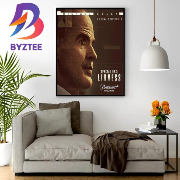 Michael Kelly As Donald Westfield In The Special Ops Lioness In Paramount Plus Original Home Decor Poster Canvas