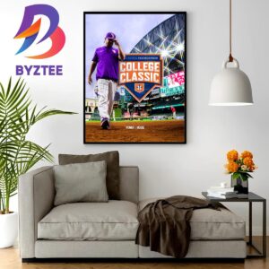 Minute Maid Park For The 2024 Astros Foundation College Classic Home Decor Poster Canvas