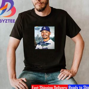 Mookie Betts Of National League In 2023 MLB All Star Starters Reveal Unisex T-Shirt