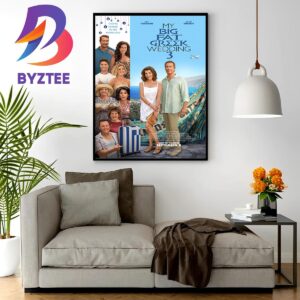 My Big Fat Greek Wedding 3 Official Poster Home Decor Poster Canvas