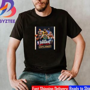 NBA In-Season Tournament Explained Poster Classic T-Shirt