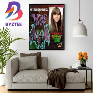 Natasia Demetriou As Wingnut In TMNT Movie Mutant Mayhem Home Decor Poster Canvas