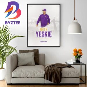 Nate Yeskie As LSU Baseball Pitching Coach Home Decor Poster Canvas