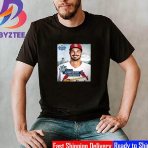 Nolan Arenado Of National League In 2023 MLB All Star Starters Reveal Unisex T-Shirt