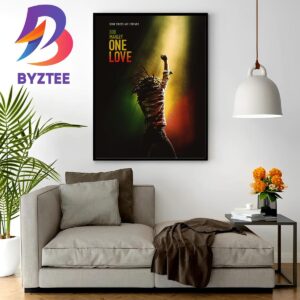 Official Poster For One Love Of Bob Marley Home Decor Poster Canvas