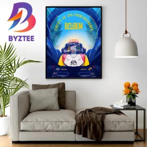 Oracle Red Bull Racing Race Week At Circuit de Spa-Francorchamps Belgian GP July 28 30 Wall Decor Poster Canvas