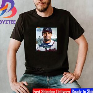 Orlando Arcia Shortstop In MLB All-Star Starters Reveal Of National League Unisex T-Shirt