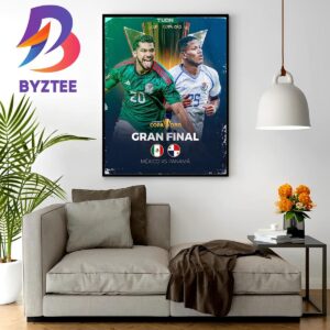 Panama Vs Mexico Set For The 2023 Concacaf Gold Cup Final Home Decor Poster Canvas