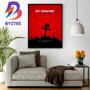 Pet Sematary Bloodlines Official Poster Home Decor Poster Canvas
