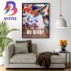 Pete Alonso Joins The 2023 Home Run Derby Lineup Home Decor Poster Canvas