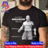 RIP WWE Superstar Darren Drozdov 1969 2023 Unisex T-Shirt