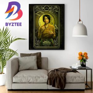 Rosario Dawson In Haunted Mansion Of Disney Poster Home Decor Poster Canvas
