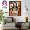 Roxanne Perez Defeats Blair Davenport To Win The Weapons Wild Match In WWE NXT The Great American Bash 2023 Home Decor Poster Canvas