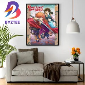 Rurouni Kenshin Anime Coming To Crunchyroll Home Decor Poster Canvas