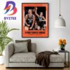Sabrina Ionescu Is The Winner 2023 Starry 3 Point Contest Wall Decor Poster Canvas