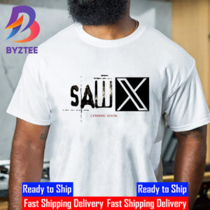 Saw X collab Official 2023 Twitter X New Logo Classic T-Shirt