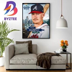 Sean Murphy Of National League In 2023 MLB All Star Starters Reveal Home Decor Poster Canvas