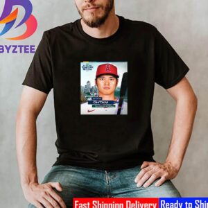 Shohei Ohtani Of National League In 2023 MLB All Star Starters Reveal Unisex T-Shirt