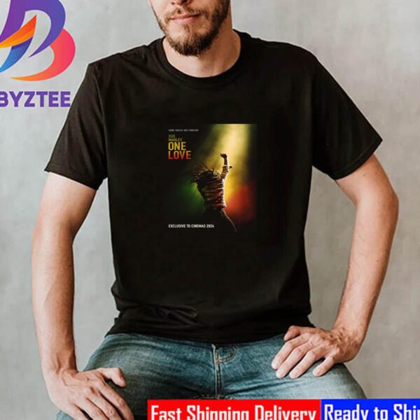Some Voices Are Forever Bob Marley One Love Movie In Cinemas 2024 Unisex T-Shirt