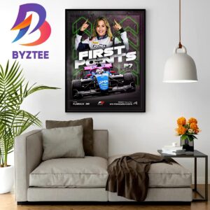 Sophia Floersch First F3 Points For Round 9 Feature Race At Spa-Francorchamps Belgian GP Home Decor Poster Canvas