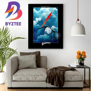 Superman The Movie A Poster For The Original Home Decor Poster Canvas