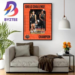 Team Aces Are 2023 Skills Challenge Champions At WNBA All-Star Wall Decor Poster Canvas